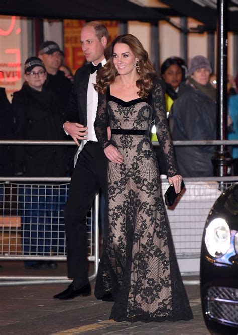 Kate Middleton Stuns In Plunging See Through Dress Nz Herald