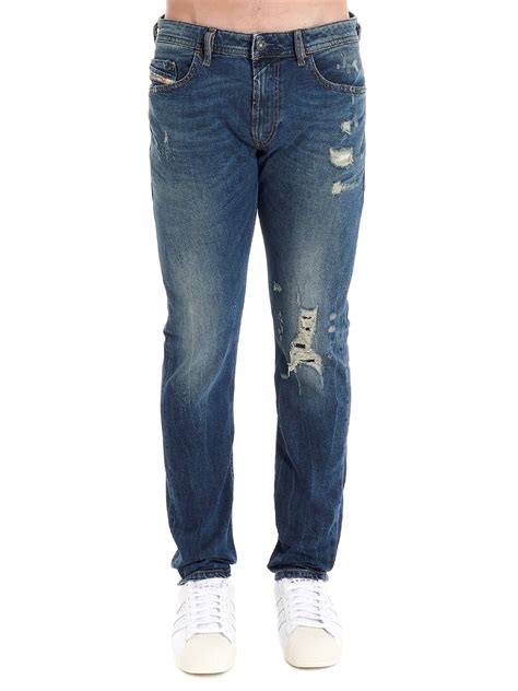 Diesel Blue Cotton Jeans Modesens
