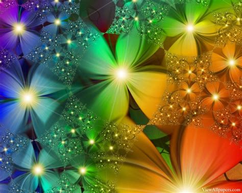 50 Free 3d Colorful Flowers Wallpaper