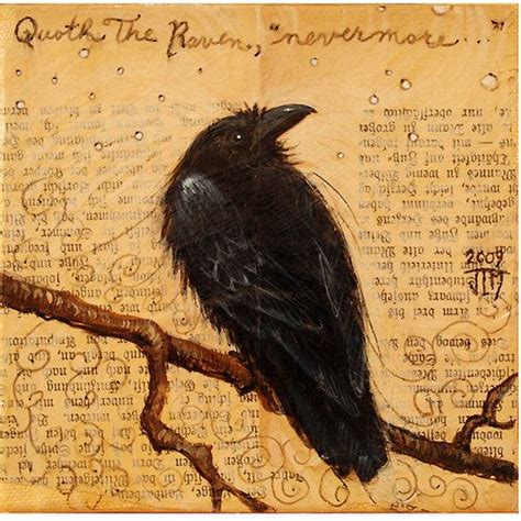 The Raven By Edgar Allan Poe Crows Ravens Crow Raven