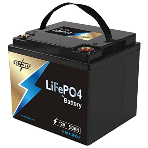 12v 50ah Lithium Lifepo4 Battery Deep Cycle Battery For Marine
