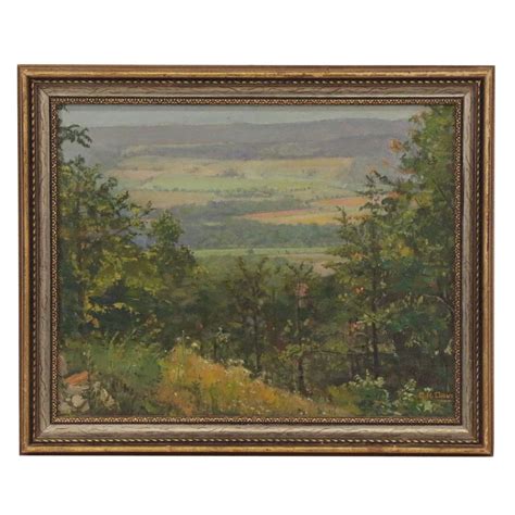 C H Davis Landscape Oil Painting In 2021 Painting Oil Painting