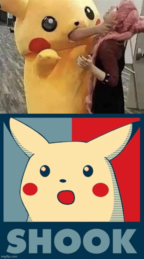 Shook Pikachu Version Imgflip