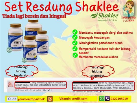 Set Bresdung Bshaklee B Vitamin Cerdik By Coach Anah Ahmad