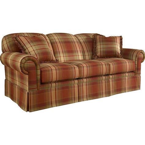 Broyhill Red Plaid Sofa Sofa Design Ideas