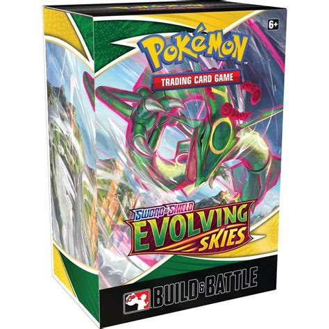 Pokemon Trading Card Game Sword And Shield Evolving Skies Build And