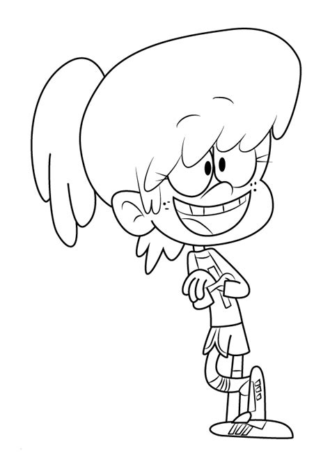 The Loud House Coloring Pages To Download And Print For Free Moon
