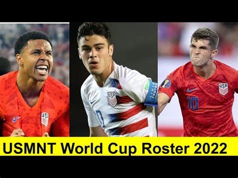 Sullivan served as an assistant coach for team usa at both the 2006 olympics in turin and the 2016 world cup of hockey and deserves the opportunity to. Predicting the USMNT 2022 World Cup Roster - YouTube