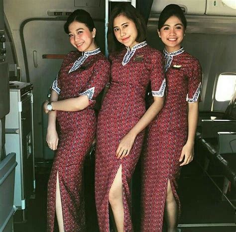 Lion Air Cabin Crew Wanita Pramugari Model