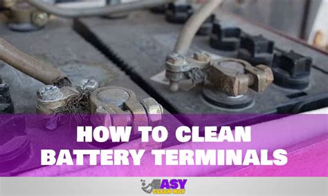 How To Clean Battery Terminals Step By Step Guideline