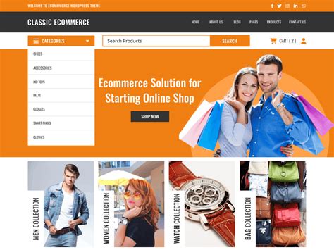 Shopfront Ecommerce Wordpress Theme