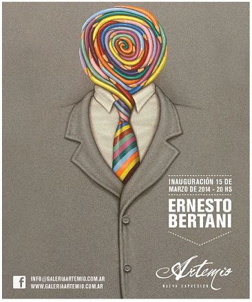 A inicios de febrero había sido internado por un accidente cerebrovascular. Ernesto Bertani. Artista | ARTEINFORMADO