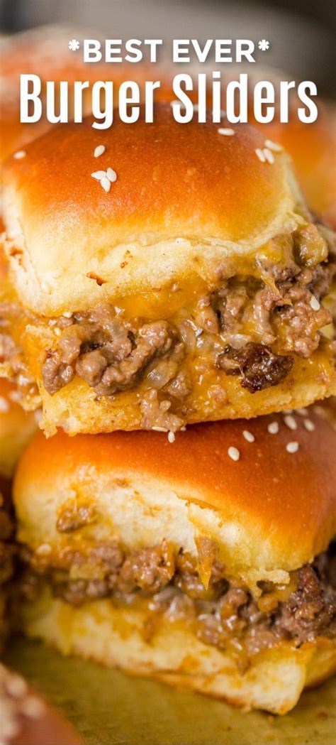 These Cheeseburger Sliders Are Everything They Are Loaded With Juicy