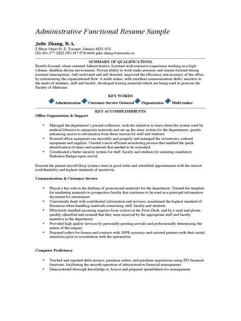 This will probably include microsoft office products, including powerpoint, excel, outlook, and word. Administrative Assistant Resume Template - 2 Free ...