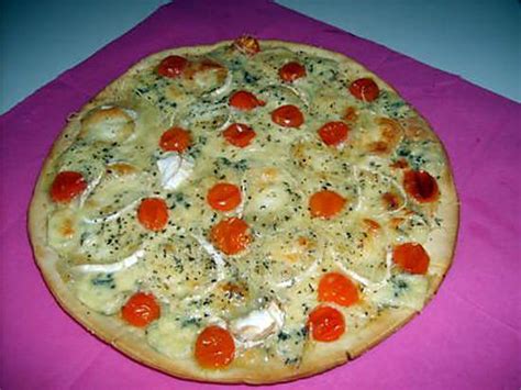 Recette De Pizza 4 Fromagestomates Cerise