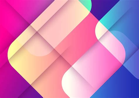 Premium Vector Colorful Vivid Vibrant Gradient Abstract Background