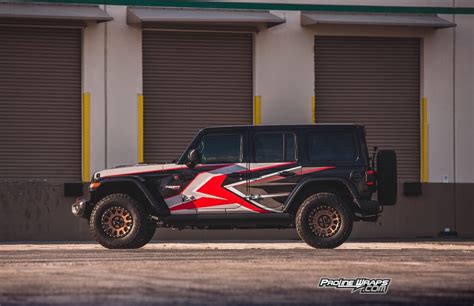 Proline Wraps Jeep Wrangler Jl Wrap Kit 4dr Ridge