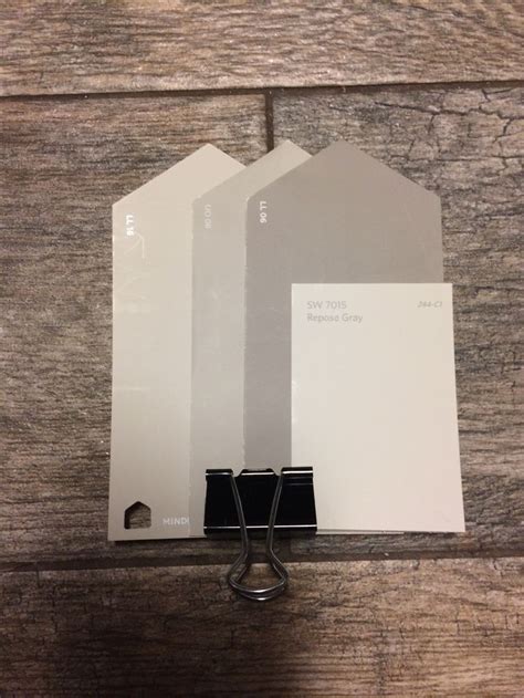 Unlike a lot of greiges in north facing rooms, mindful gray does not look beige in little light, but just looks like a slightly darker perfect for walls, but even more stunning on cabinetry, mindful gray is a perfect greige paint color! Mindful Gray, Dorian Gray, Dovetail Gray, Repose Gray ...