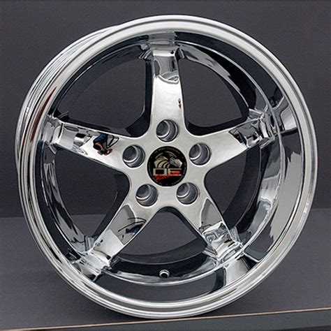 17 Chrome Wheel 17x105 Fit For Mustang Cobra R Deep Dish Style