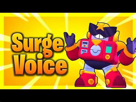 | colette voice brawl stars (voix colette). Surge voice lines(brawl star) - YouTube