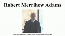 Robert Merrihew Adams - YouTube