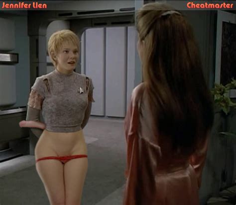 Post Cheatmaster Fakes Jennifer Lien Kate Mulgrew Kathryn Janeway Kes Star Trek Star