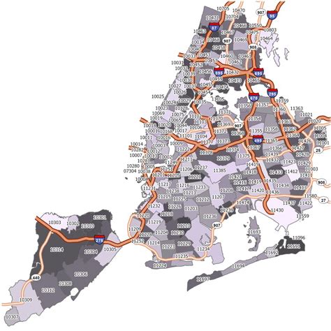 New York City Zip Code Map Gis Geography 2800 Hot Sex Picture