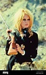 Brigitte Bardot 1960's, head & sholders, with gun, film still "Shalako ...
