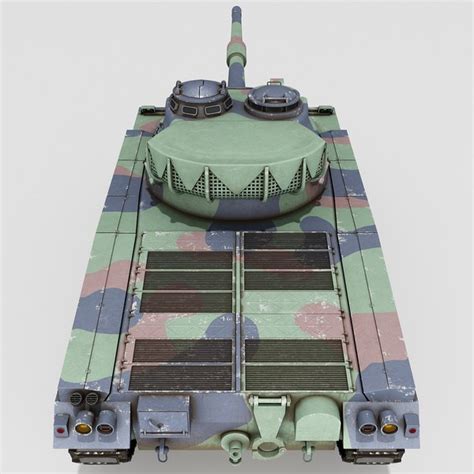 3d Model Swiss Panzer 68 Battle Tank