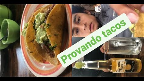Probando Tacos 🌮 Mexicanos Por Primera Vez Khristhian Jhossue Youtube