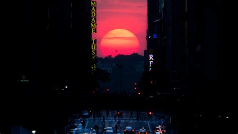Manhattanhenge 2020 Sunrise In New York City Doesnt Get Much Better