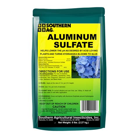 Aluminum Sulfate 50 Lb Bags Fromthedepthstutorials