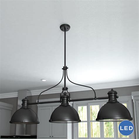 If lighting a larger island with three pendants, hang one directly over the center of the island, then space pendants about 30 apart (but also remember that you want the outside of the pendant we've covered the general guidelines on how to hang and space pendant lighting over your kitchen island! VONNLighting Dorado 3 Light Kitchen Island Pendant ...