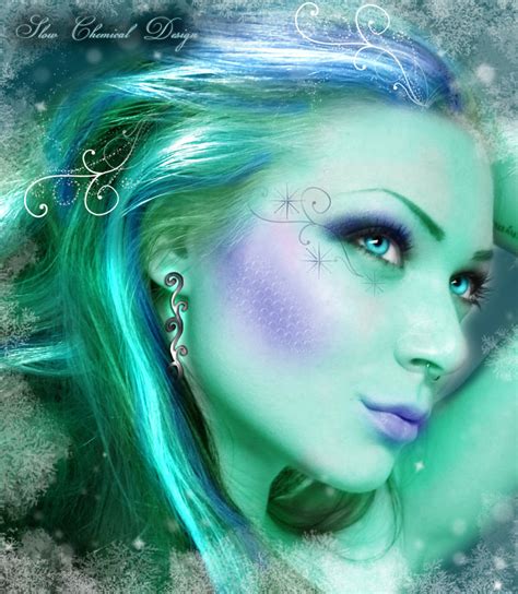 Ice Mermaid By Slow Chemical Design On Deviantart