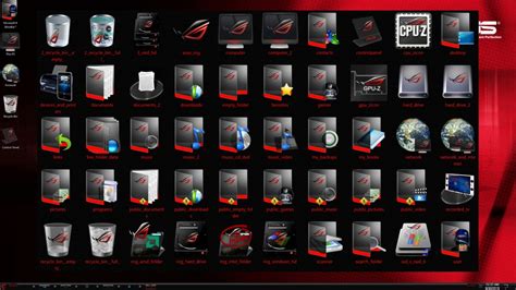 7tsp And Ipack Rog Icon Pack Version 2 For Windows 7 W8 81 W10 Youtube
