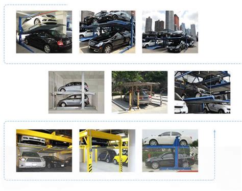Motor Drive Double Decker Parking System Iso9001 Personal Garage Car Lift