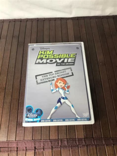 KIM POSSIBLE MOVIE So The Drama The Top Secret Extended Edition DVD Walt Disney PicClick