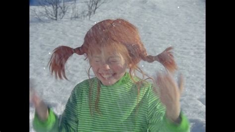 Elokuvahömppää Pippi Långstrump Pippi I Den Första Snön Peppi