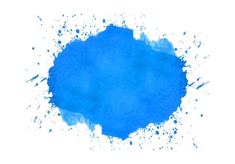 Blue Watercolor Splash Vector Free Download Images And Photos Finder