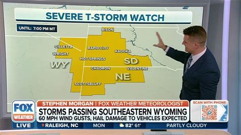 Severe Thunderstorm Watch Issued For Parts Of Wy Sd And Ne Latest
