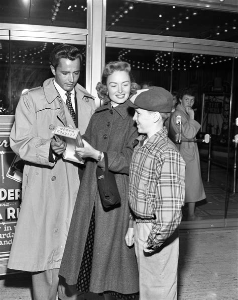 Donna Reed And John Derek Sign Autographs Michigan Theater Screening Of