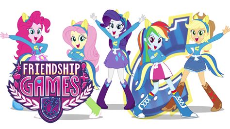 My Little Pony Equestria Girls Friendship Games Movie Fanart