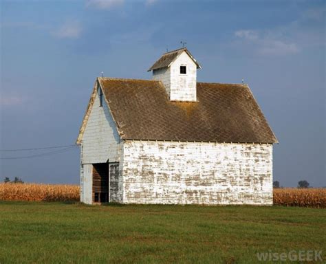 What are termed round barns include historic barns having true circular designs and also octagonal or other polygonal designs that approximate a circle. What are the Different Types of Farm Buildings? (with ...