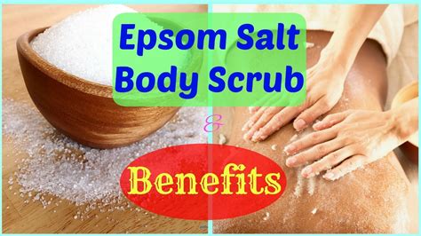 Epsom Salt Body Scrub💗its Amazing Benefits💓 Lovely Beauty Tips Youtube