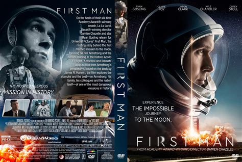 I went to see this movie because it promised me the opportunity to experience the look, sound and feeling of human greatness. First Man DVD Cover | Cover Addict - Free DVD, Bluray ...