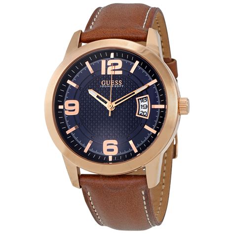 Unfollow guess watches for men to stop getting updates on your ebay feed. Guess District Blue Dial Men's Leather Watch W0494G2 ...