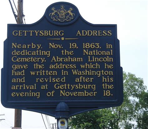 Gettysburg Address Photograph by Snapshot Studio