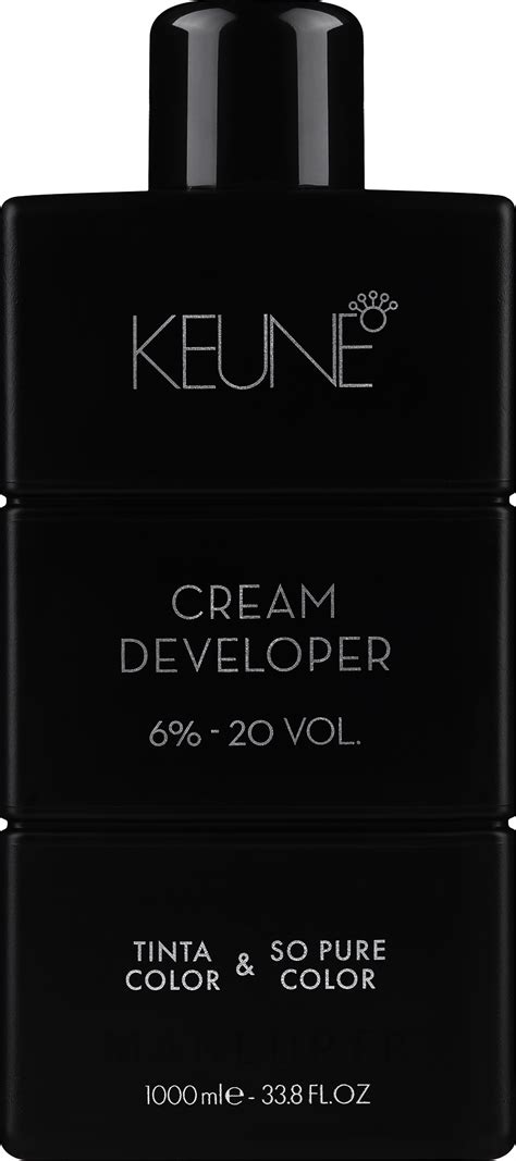 Keune Tinta Cream Developer 6 20 Vol Crème oxydante 6 Makeup fr