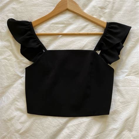 Alice Olivia Tops Alice Olivia Celestia Crop Top Poshmark