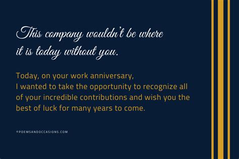 Th Work Anniversary Wishes For Boss Palmira Fennell Vrogue Co